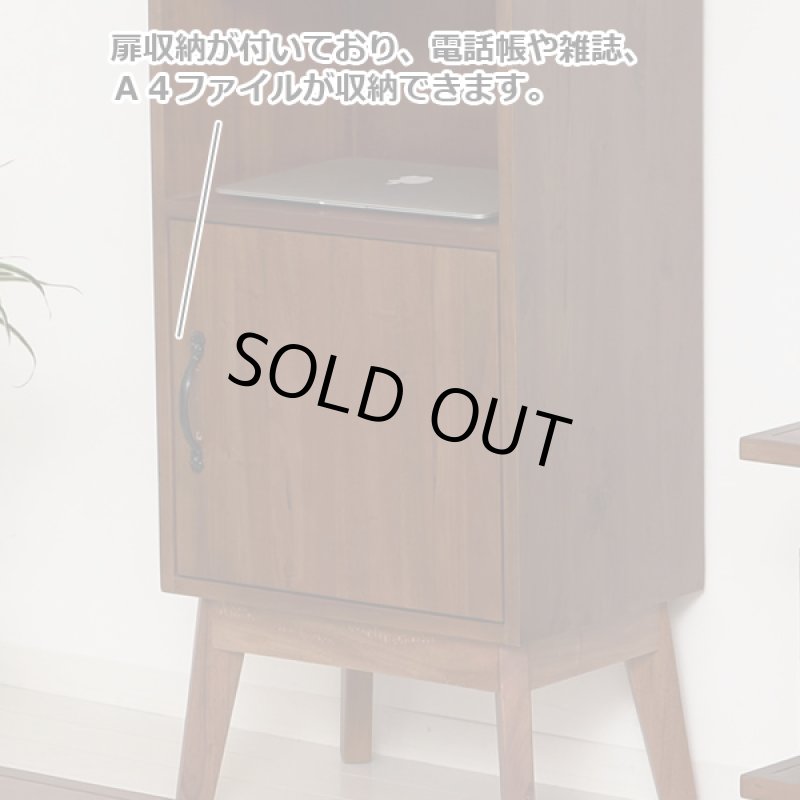 画像6: 送料無料!「マホガニー天然木電話台」 (6)