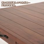 画像6: 送料無料！「マホガニー天然木センターテーブル60」 (6)