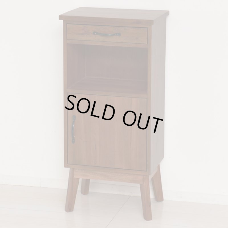 画像2: 送料無料!「マホガニー天然木電話台」 (2)