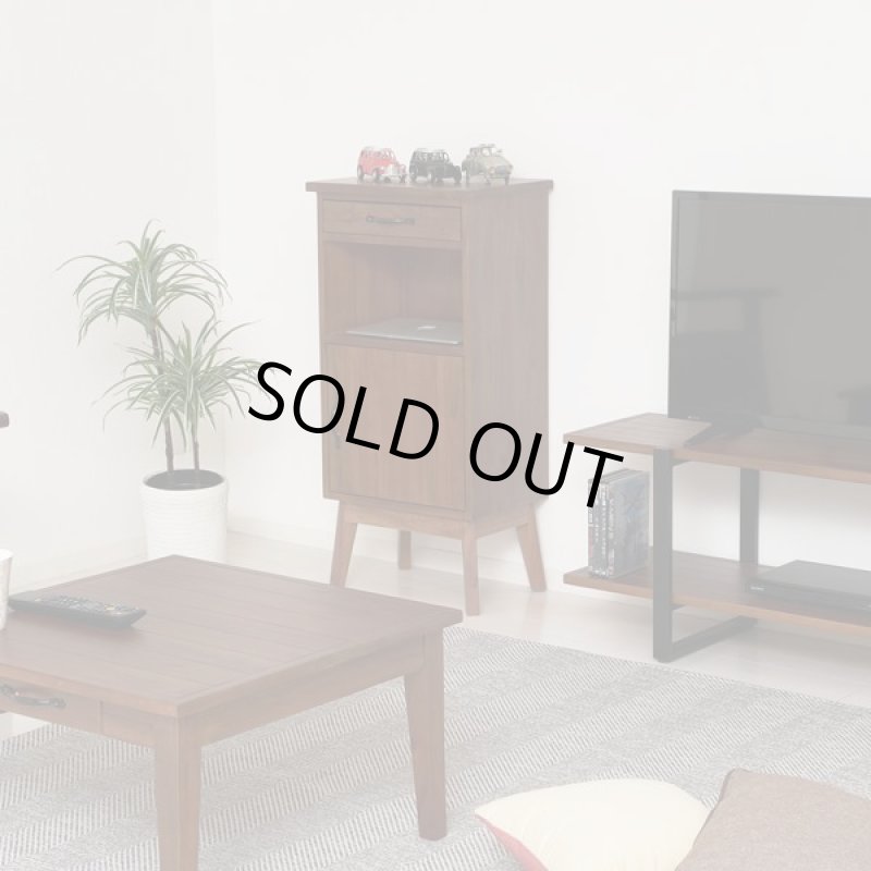 画像4: 送料無料!「マホガニー天然木電話台」 (4)