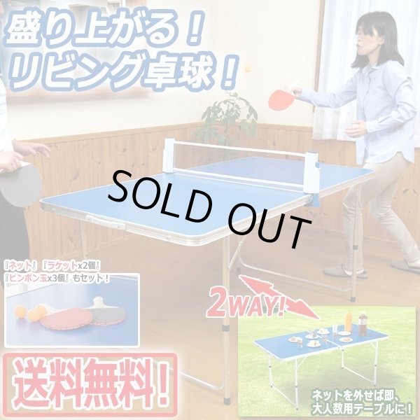 広げれば卓球台！ワイドテーブル！2WAY卓球台フルセットMARIN-101