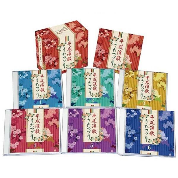 平成演歌うたつづり CDボックス 送料無料！CD-BOX「平成演歌うたつづり」（CD6枚組）TRM-TFC-2751