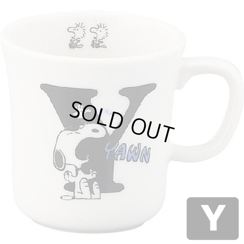 画像8: スヌーピーイニシャルマグ「オノマトペ」 (8)