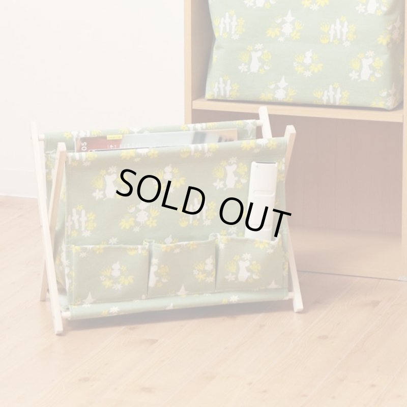 画像3: ムーミン「ミモザ柄リビングバスケット」 (3)