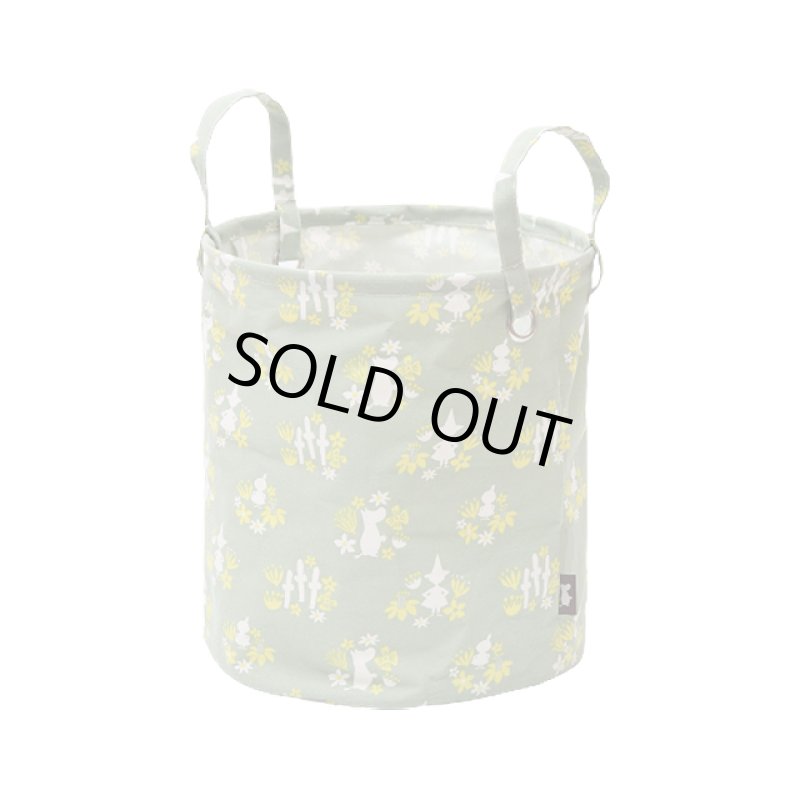 画像9: ムーミン「ミモザ柄ラウンドバスケット」 (9)