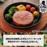 画像3: 日本ハム陸上自衛隊戦闘糧食モデル防災食「ポークソーセージステーキ」4食セット (3)