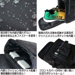 画像3: NESTA[ネスタ]内部耐水仕様スクエアリュック30L (3)