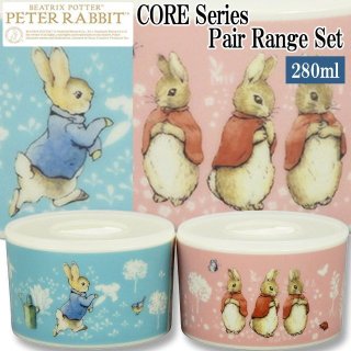 ピーターラビット「COREシリーズ」ペアボウルセットYMK-PR560-79