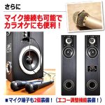 画像6: 2.2ch重低音アンプ内蔵タワースピーカー120W[PSM-470GK] (6)