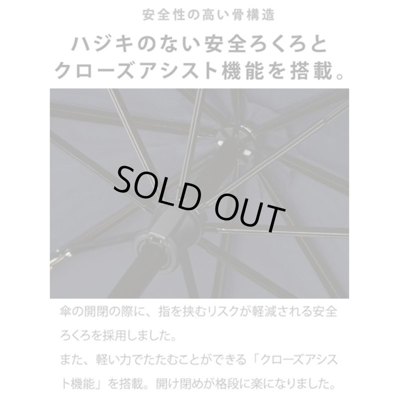 画像4: スピナー構造耐風傘「LIMスピンキャノピー」折傘58cm (4)