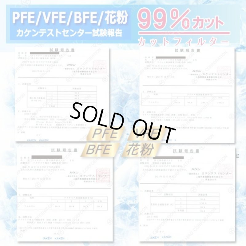 画像8: 送料無料！接触冷感KF94タイプ3D立体不織布マスク高機能99％カットフィルター2BOX（計60枚）セット (8)