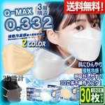 画像1: 送料無料！接触冷感KF94タイプ3D立体不織布マスク高機能99％カットフィルター1BOX（30枚）セット (1)