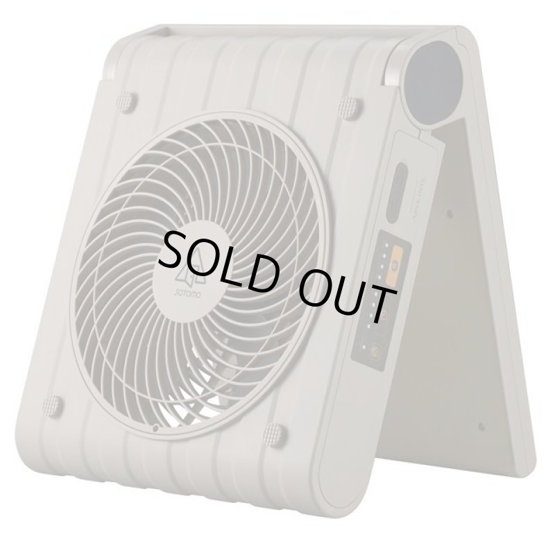 画像7: 送料無料！アウトドア・防災用ソーラーパワーファン (7)