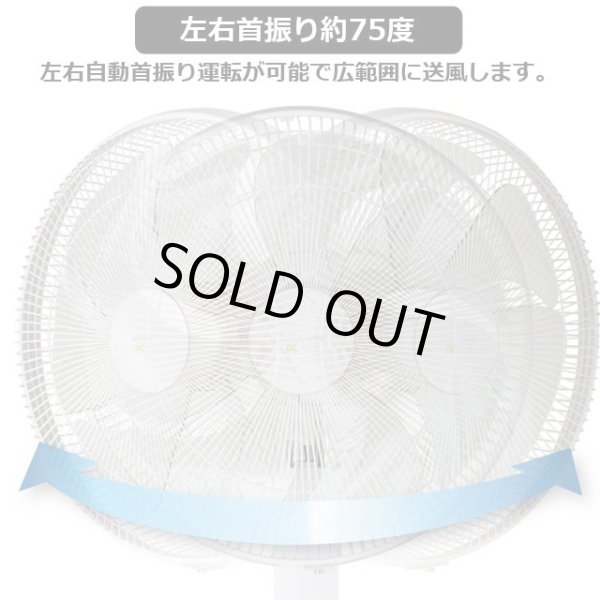 送料無料！静音パワフル大型「DCフロアー扇風機」APIX-AFL-283R