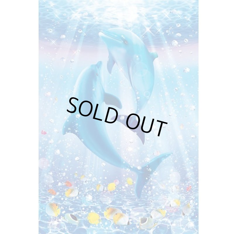 画像2: ジグソーファンタジーアート「セレブレーション」1000マイクロピースフレーム(アースブルー)セット (2)