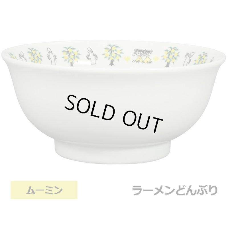 画像2: ムーミンラーメンどんぶり&レンゲセット (2)