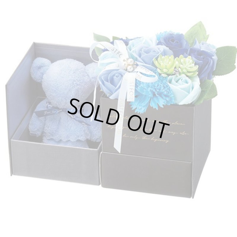 画像16: フラワーギフト「シャボンスライドBOX／タオルベア付」 (16)