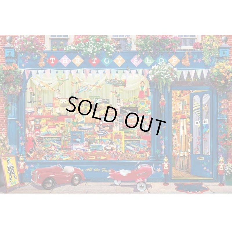 画像2: アートジグソー「トイショップ」1000マイクロピース・フレーム(クリア)セット (2)