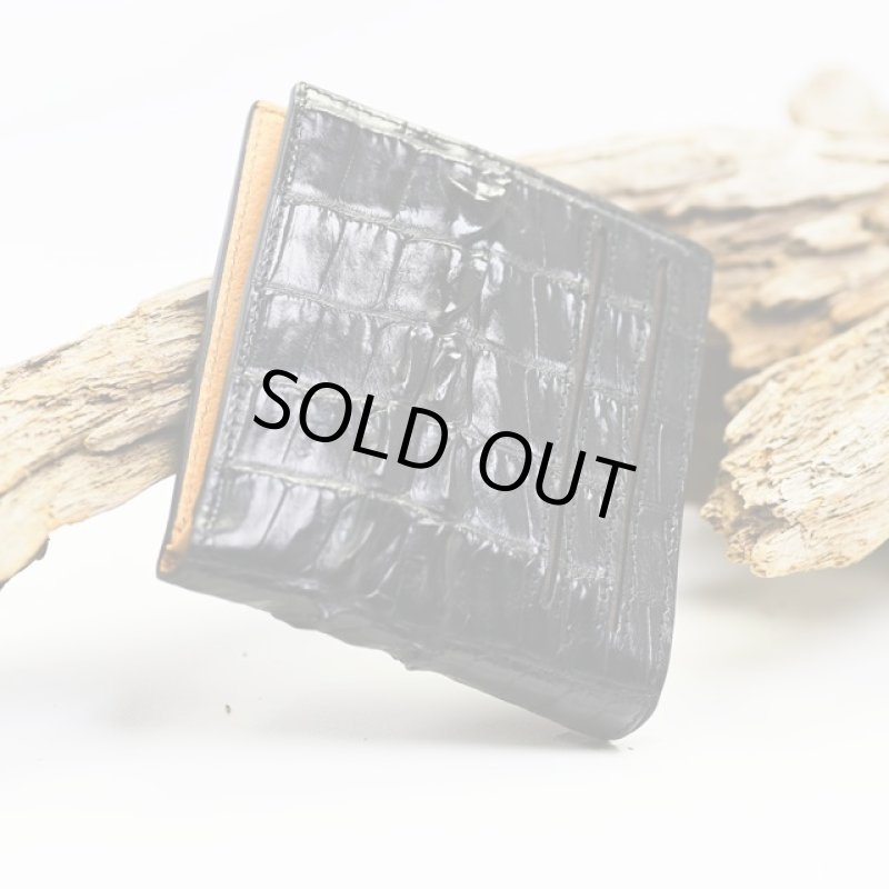 画像10: BORN TORUNカイマン2つ折り財布 (10)