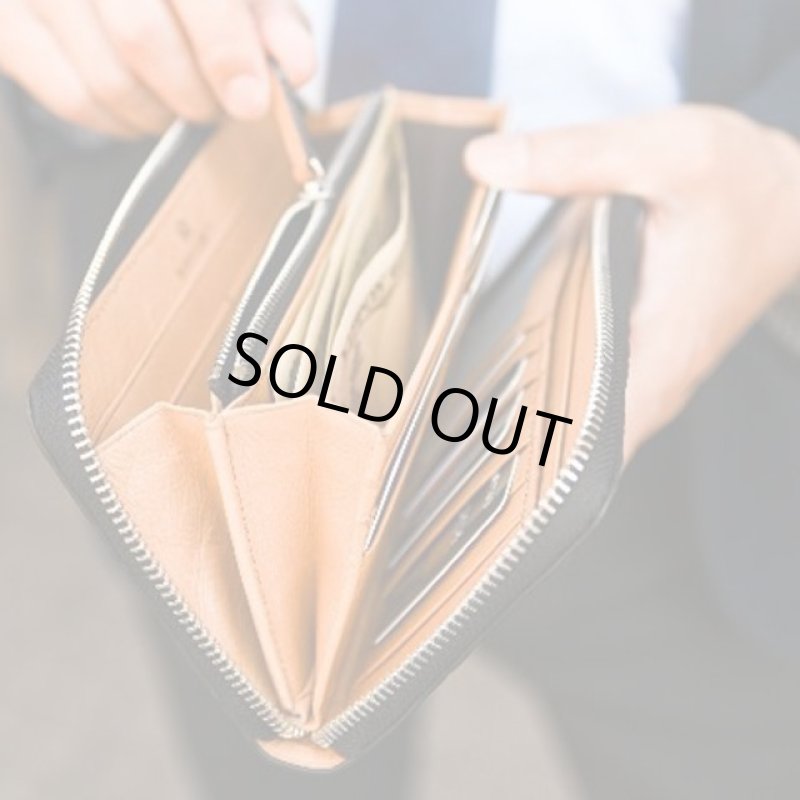 画像3: BORN TORUNカイマンラウンド長財布 (3)