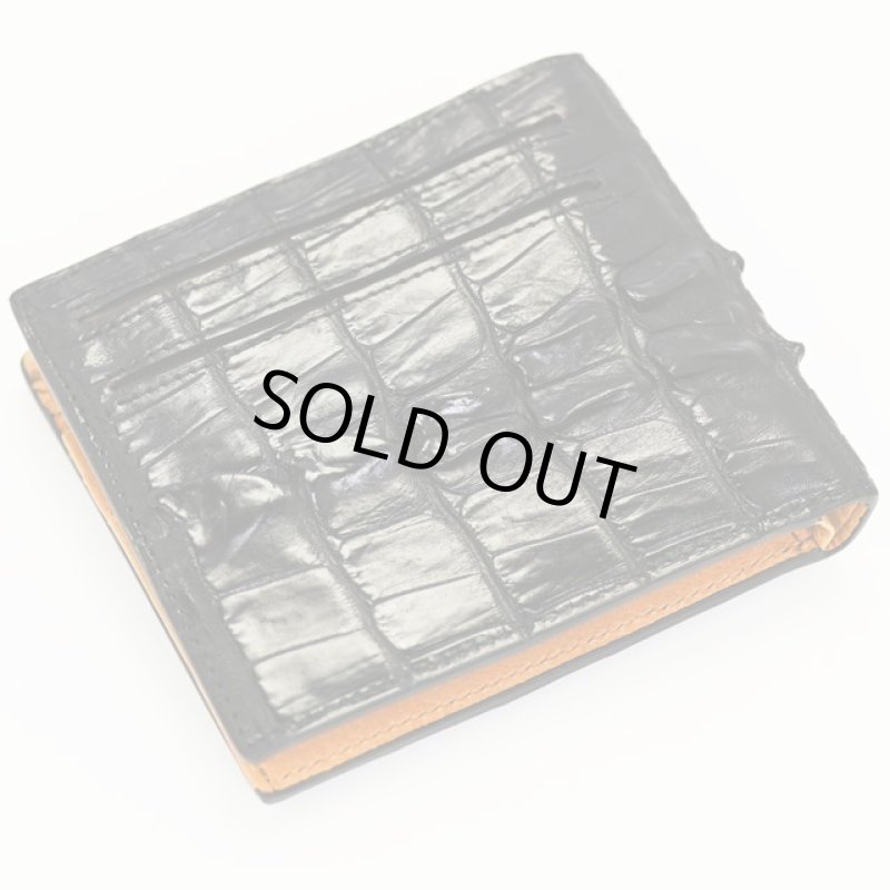 画像4: BORN TORUNカイマン2つ折り財布 (4)