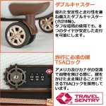 画像3: トラベル用スーツケース「超軽量PCファイバー製LEGEND WALKERハードケース8700／33L」 (3)