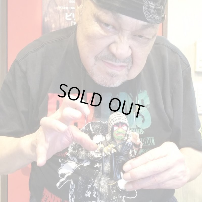 画像5: 16dソフビコレクション ザ・グレート・カブキ[毒霧緑ペイントVer.]＋本人直筆サイン色紙特典 (5)