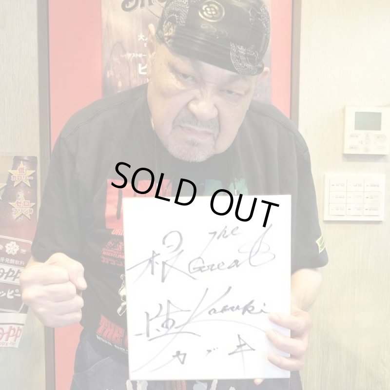 画像6: 16dソフビコレクション ザ・グレート・カブキ[毒霧緑ペイントVer.]＋本人直筆サイン色紙特典 (6)