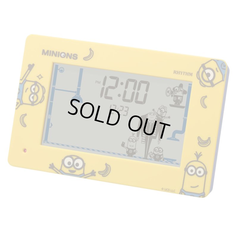 画像2: ミニオンアクションデジタル時計 (2)