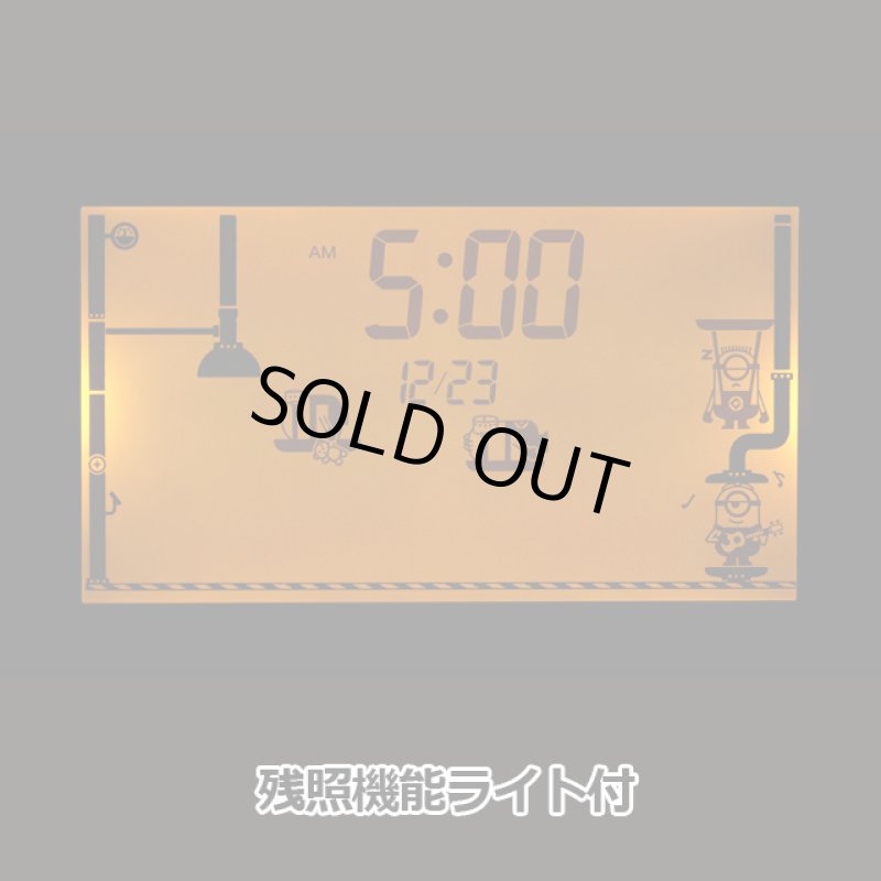 画像6: ミニオンアクションデジタル時計 (6)