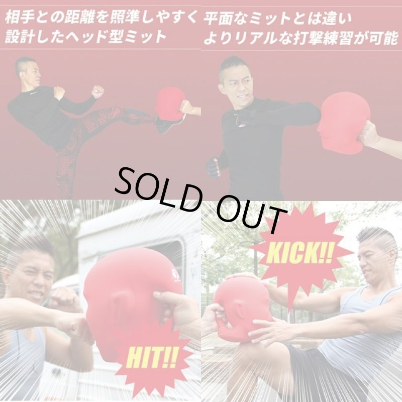 画像5: バランスワン 顔型パンチングミット (5)