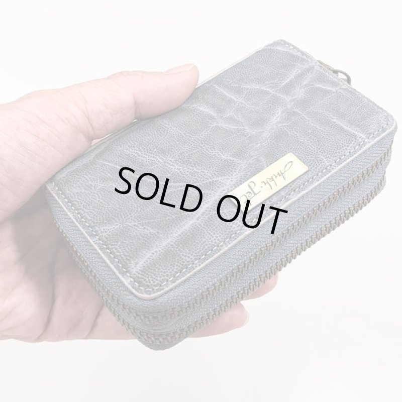 画像11: エレファントレザー Wファスナーキーケース (11)