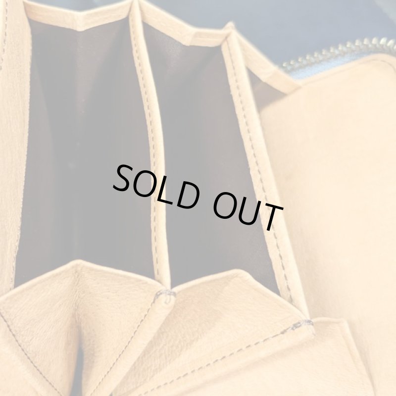 画像8: エレファントレザー ラウンドカード小銭入れ (8)