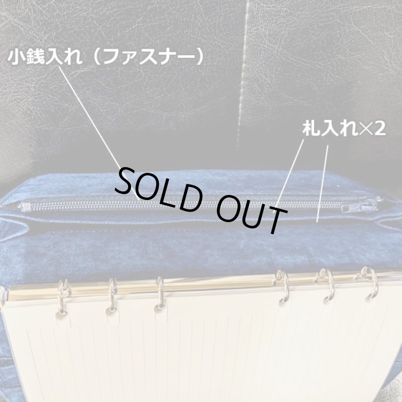 画像9: 限定販売！カイマンレザー（ワニ革）マルチウォレット＆システム手帳 (9)