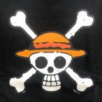画像3: ワンピーストレーナー「麦わらの一味海賊旗」(ブラック・Mサイズ） (3)