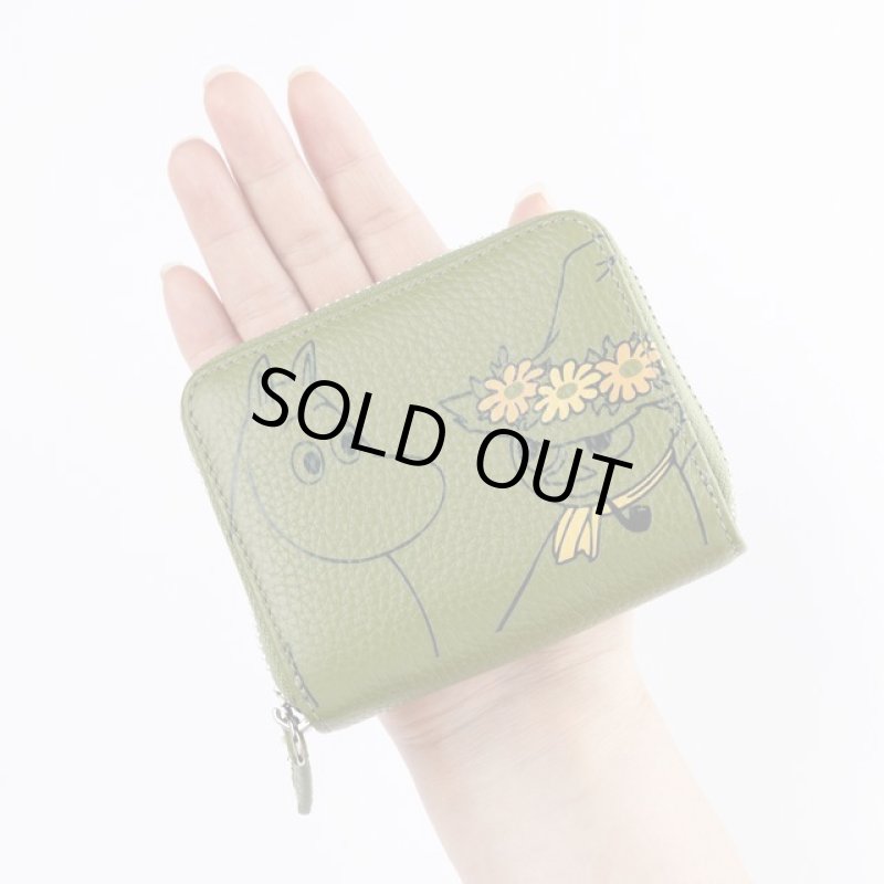 画像5: ムーミン牛革ミニ財布 (5)