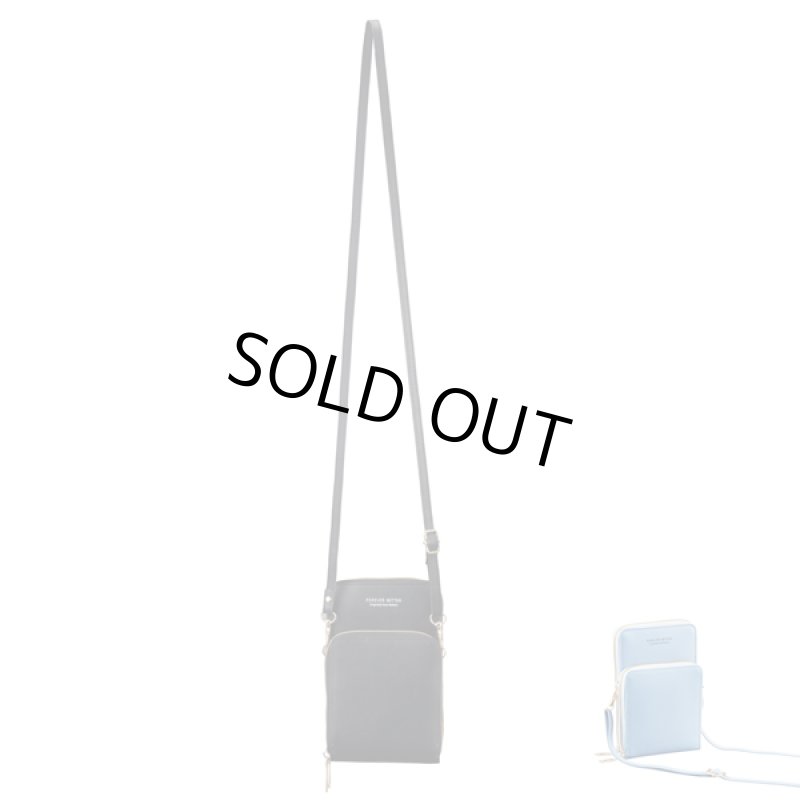 画像8: FOREVER BETTERスマホタッチショルダーZIPポシェット (8)