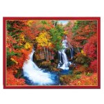 画像4: ジグソー日本の風景「秋の竜頭の滝」フレームセット（600P） (4)