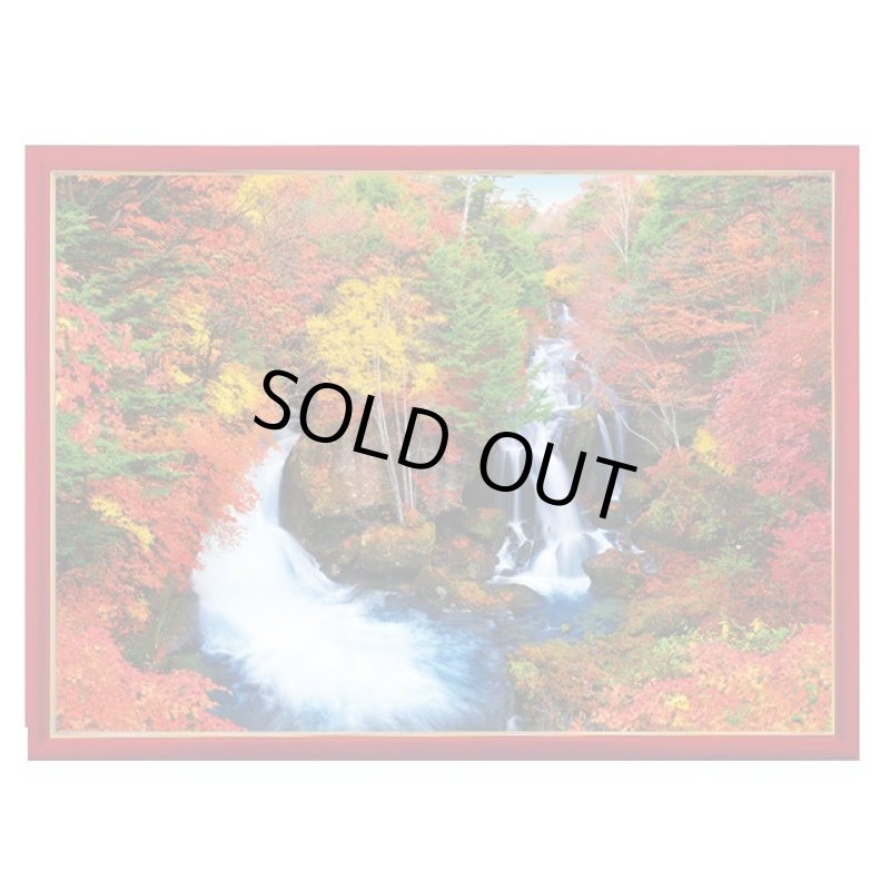 画像4: ジグソー日本の風景「秋の竜頭の滝」フレームセット（600P） (4)