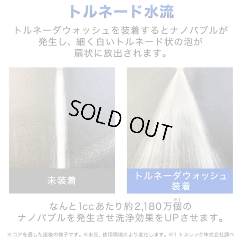 画像4: 洗濯革命!繊維の奥まで浸透スーパーナノバブル洗浄「トルネーダウォッシュ」 (4)