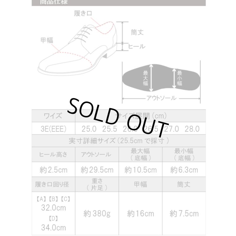 画像7: CORE-RIGHT／コアライト「メンズビジネスシューズ・ビジトレ」 (7)