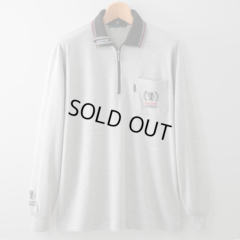 画像3: SALOON EXPRESS(サルーンエクスプレス)裏起毛ハーフジップポロシャツ3色組 (3)