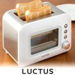 画像10: LUCTUS[ラクタス]焼き加減が見えるポップアップトースター (10)
