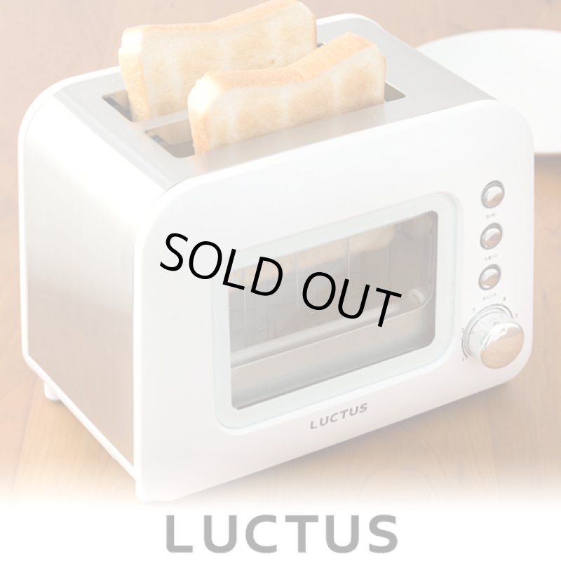 画像10: LUCTUS[ラクタス]焼き加減が見えるポップアップトースター (10)