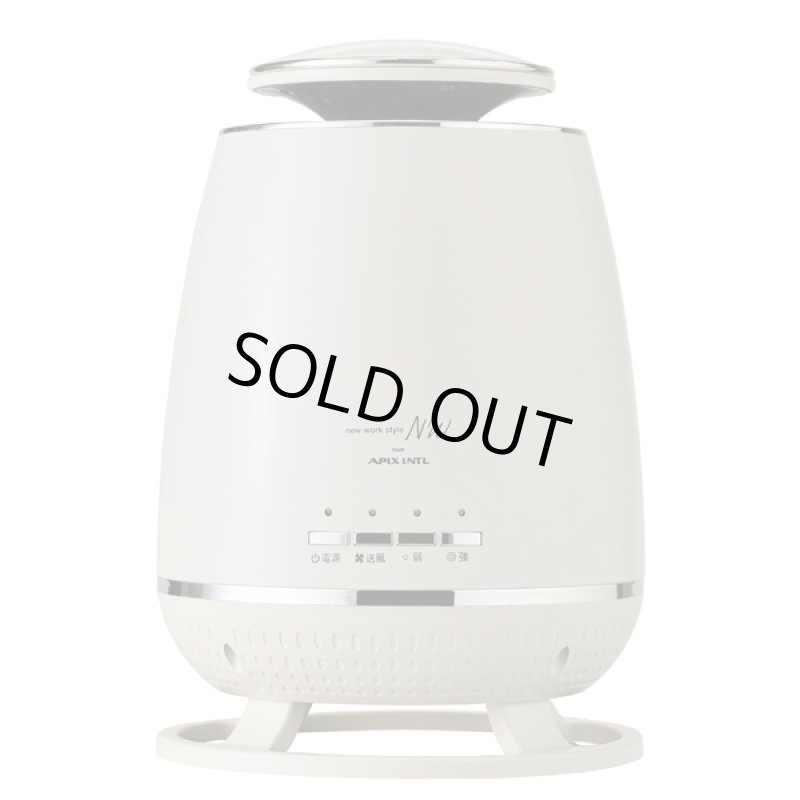 画像7: 家族が囲むダイニングテーブル下の冷え対策!360°セラミックヒーター (7)