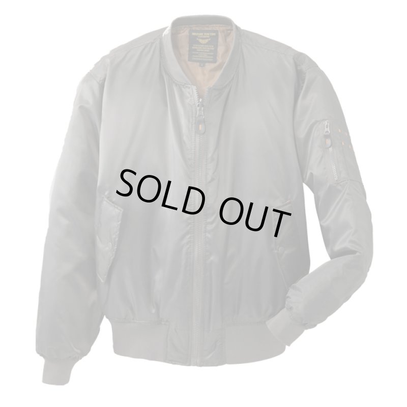 画像8: 中綿入りMA-1ブルゾン (8)