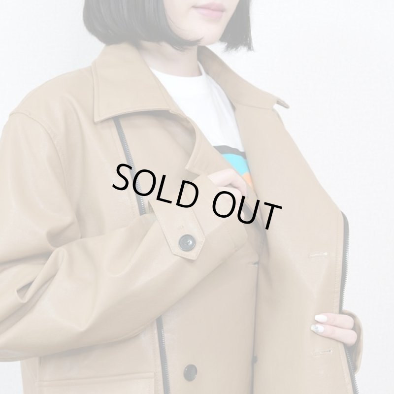 画像6: ゆるキャン△リンのライダーズジャケット (6)