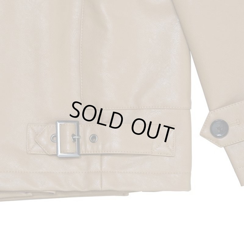 画像8: ゆるキャン△リンのライダーズジャケット (8)