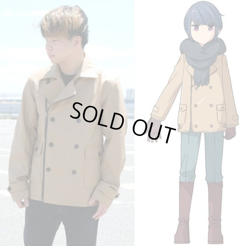 画像2: ゆるキャン△リンのライダーズジャケット (2)