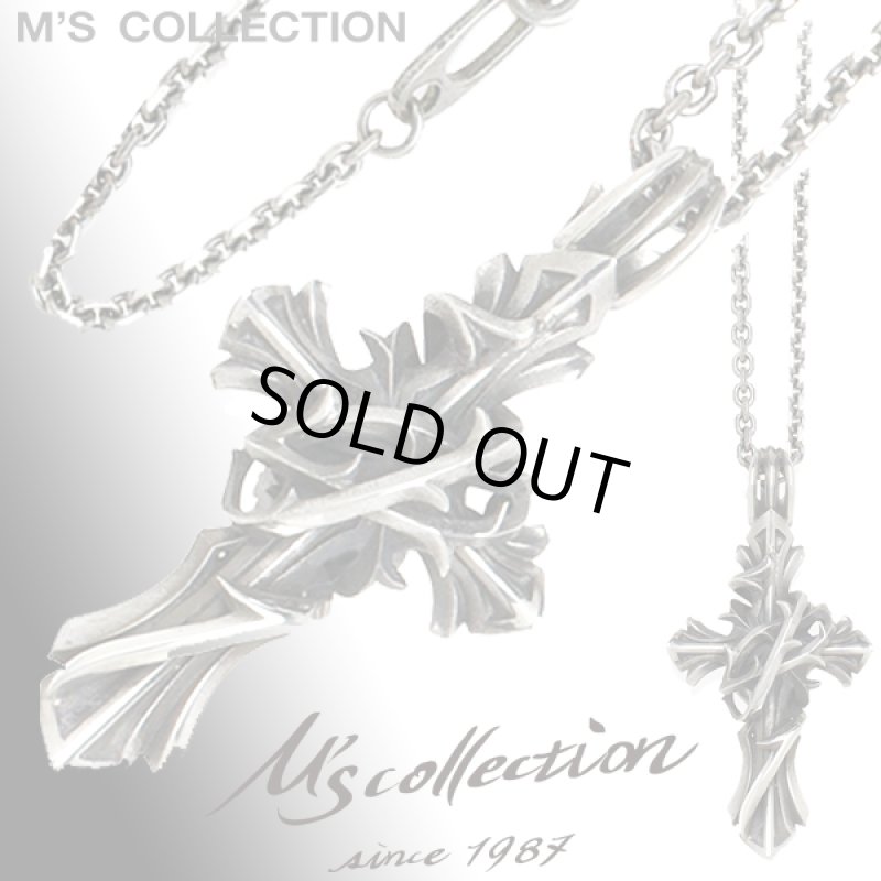 画像1: M'S COLLECTION[エムズコレクション]ソーンクロスペンダントM (1)